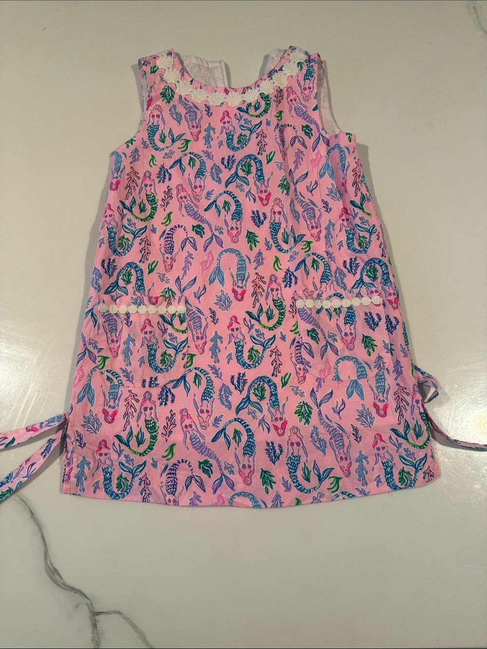 Lilly Pulitzer Pink Mermaid Print Dreaa